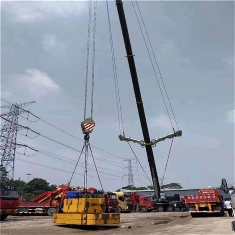 王五镇风电设备吊装